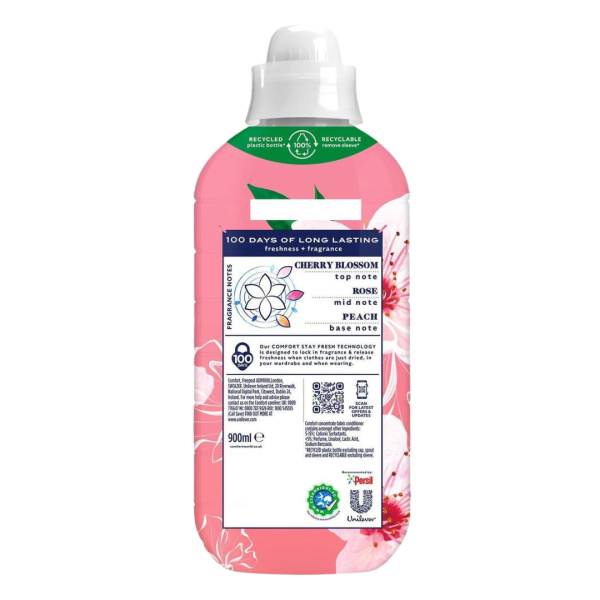 Comfort Fabric Conditioner 30W 900ml Cherry Blossom - Image 2