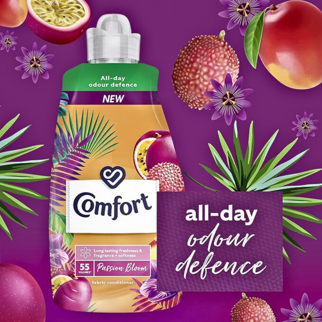 Comfort Fabric Softener 1.925L Passion Bloom - Image 2