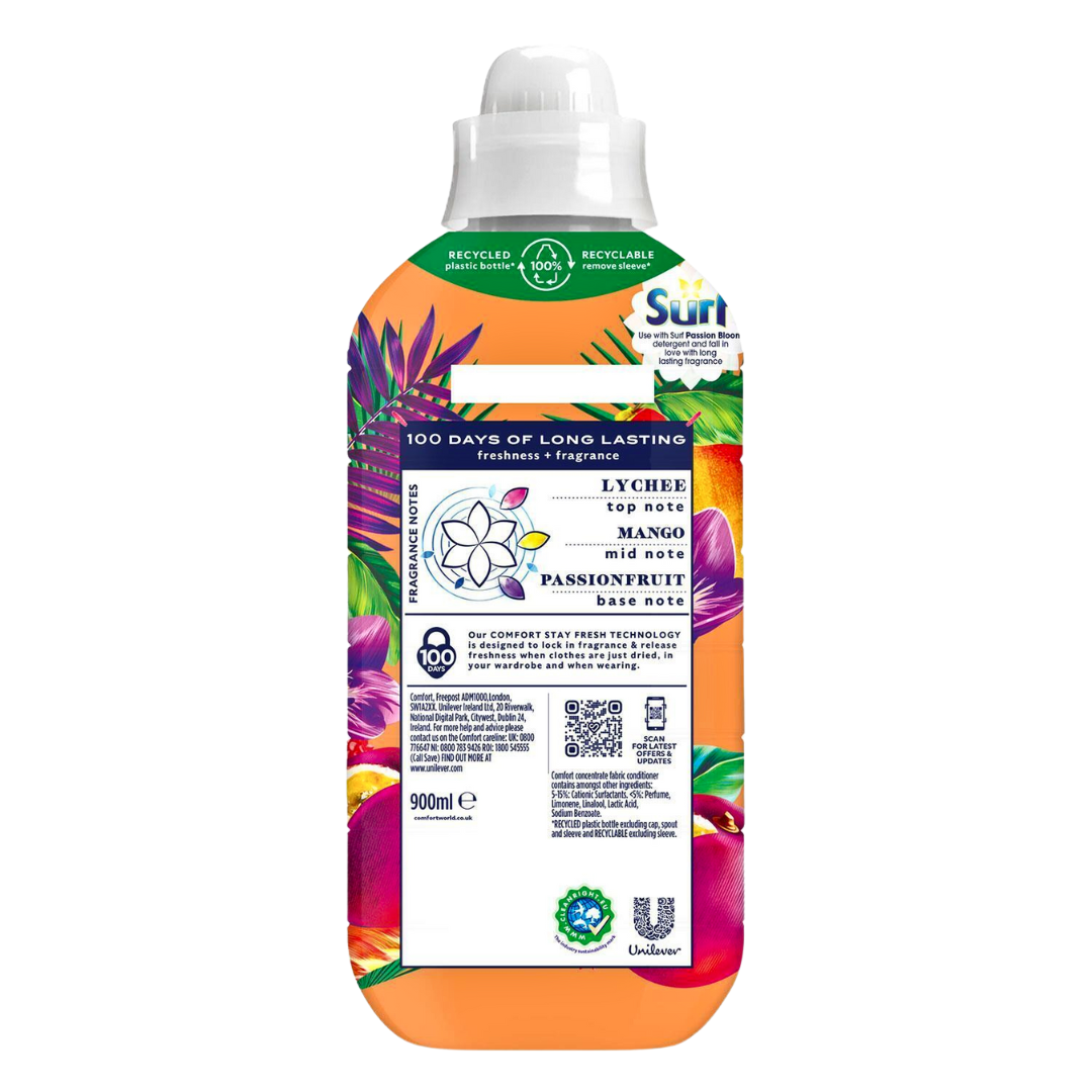 Comfort Fabric Conditioner 30W 900ml Passion Bloom - Image 3