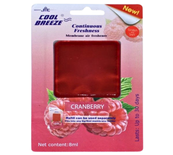 Cool Breeze Air Freshner 8ml Cranberry