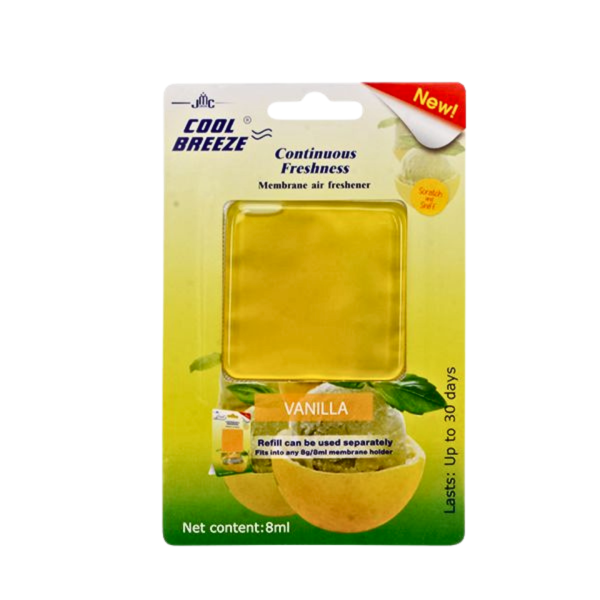 Cool Breeze Air Freshner 8ml Vanilla