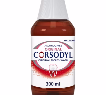 Corsodyl Mouthwash 300ml Alcohol Free