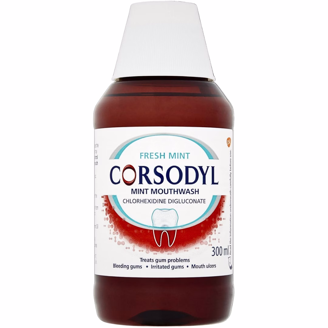 Corsodyl Mouthwash 300ml Mint