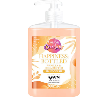 Cussons Creation H-W 500ml Vanilla and Shea Butter