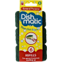 Dishmatic Sponge Refill Green 6pcs
