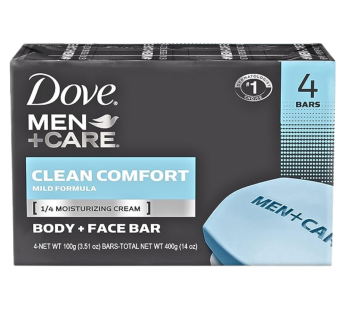 Dove Soap 90g PK4 Clean Comfort