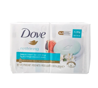 Dove Soap 90g Pk4 Restoring