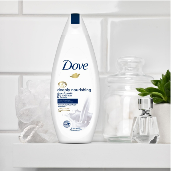 Dove Bath 750ml Deeply Nourishing - Image 2