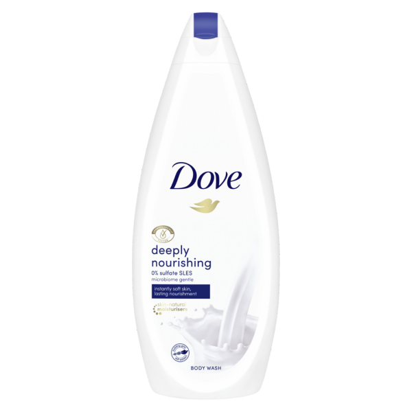 Dove Bath 750ml Deeply Nourishing