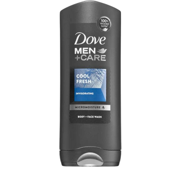 Dove Bath Men 400ml Cool Fresh