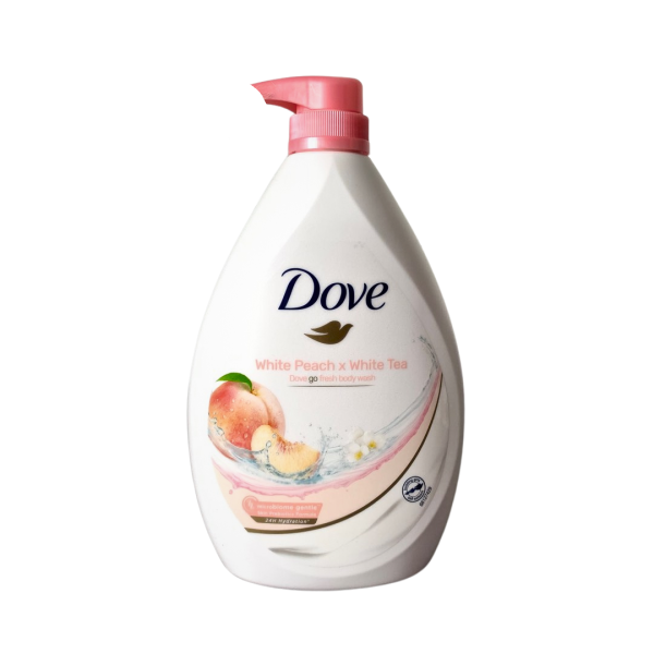 Dove Bath 1L White Peach