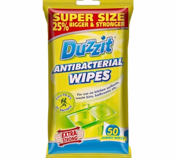 Duzzit Antibacterial Wipes 50W