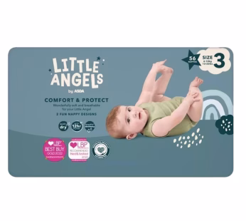 Little Angels Size 3 56pcs