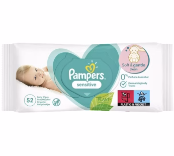 Pampers Wipes 52S Sensitive