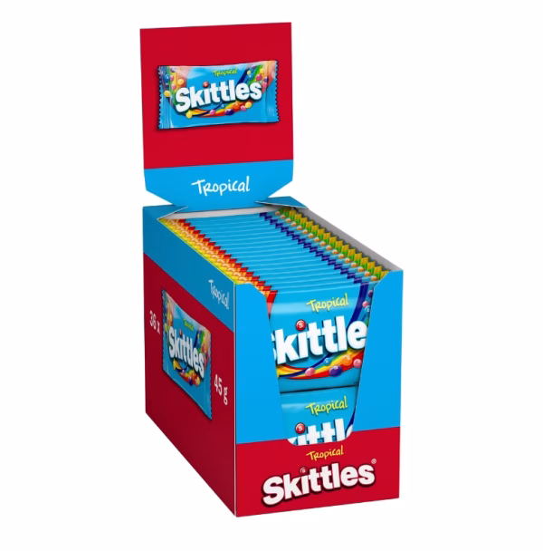 Skittles Tropical Sweets Bag, 45g