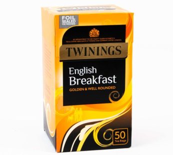Twinings English Breakfast 50 Tea Bags 125g