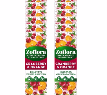 Zoflora Cranberry & Orange 250ml pk12